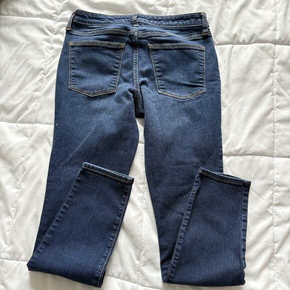 Universal Thread Target Jeans Womens 6 28R Blue Denim Pockets Mid Rise Skinny - Picture 10 of 10